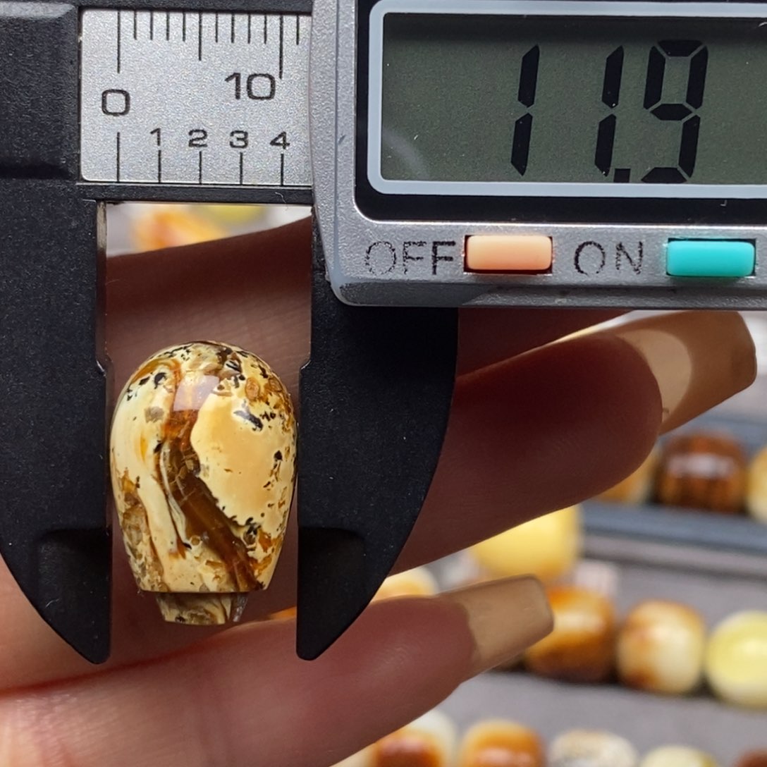 未镶嵌琥珀戒指分体三通