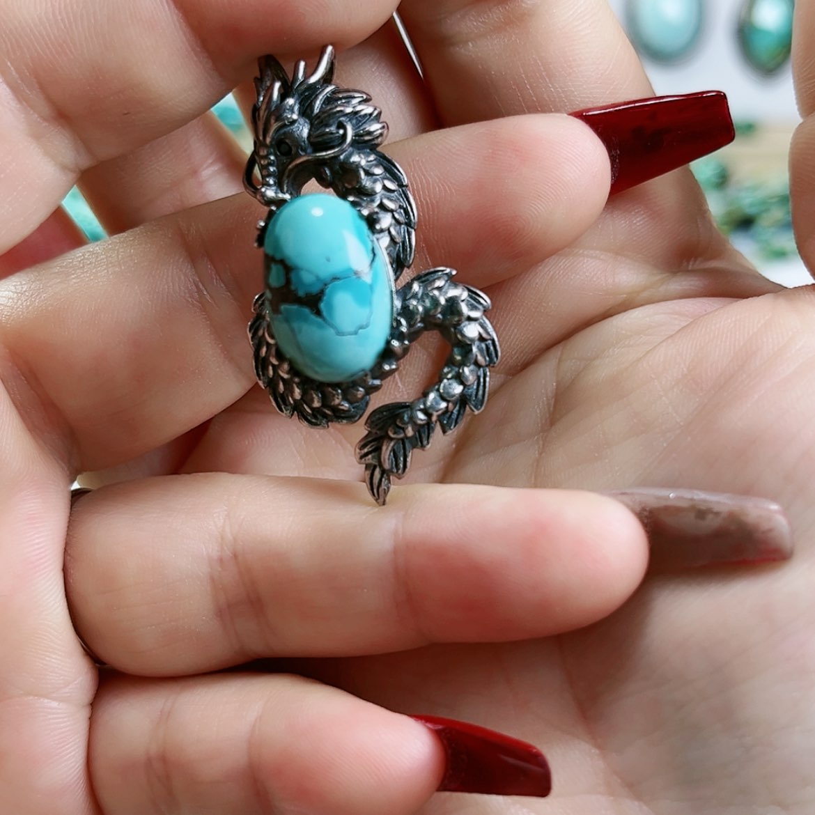 【闪购商品】绿松石珠宝奇石未镶嵌