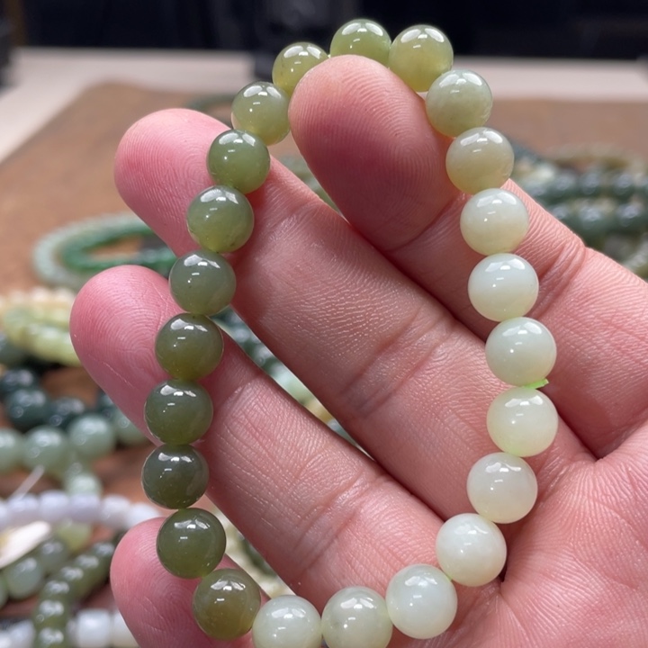 和田玉手链未镶嵌