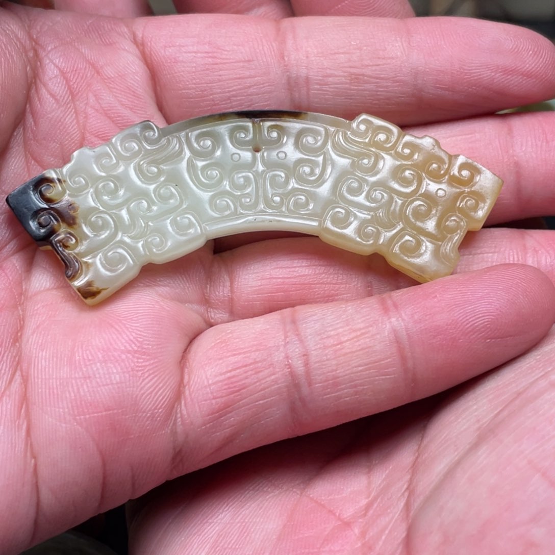 和田玉（糖玉）挂件未镶嵌