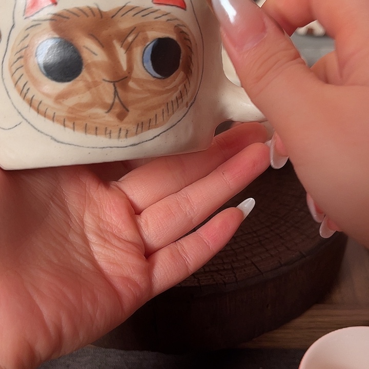 景德镇陶瓷可爱手绘杯