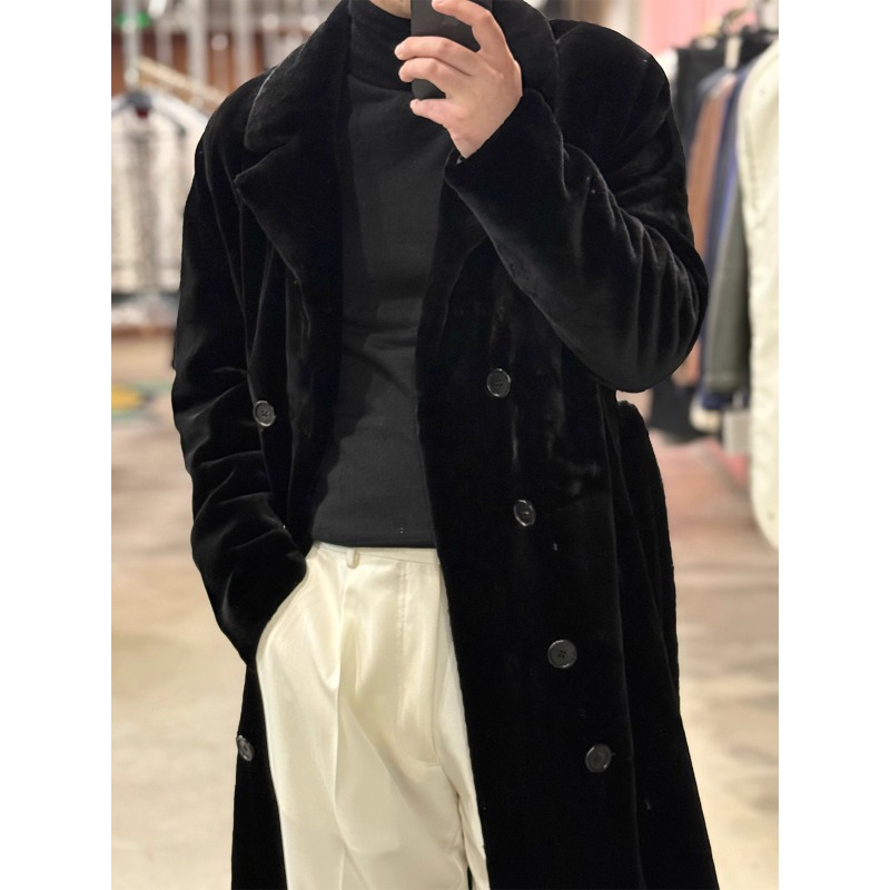 （风尚）260000版锦衣贵公子SVIP秀款哥本哈根小母貂貂绒大衣皮衣