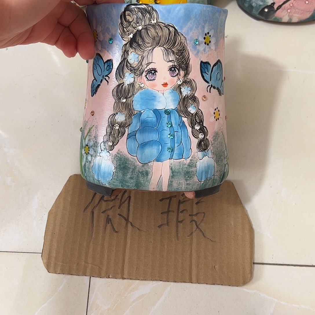 景德镇陶瓷花盆景德镇陶瓷花盆