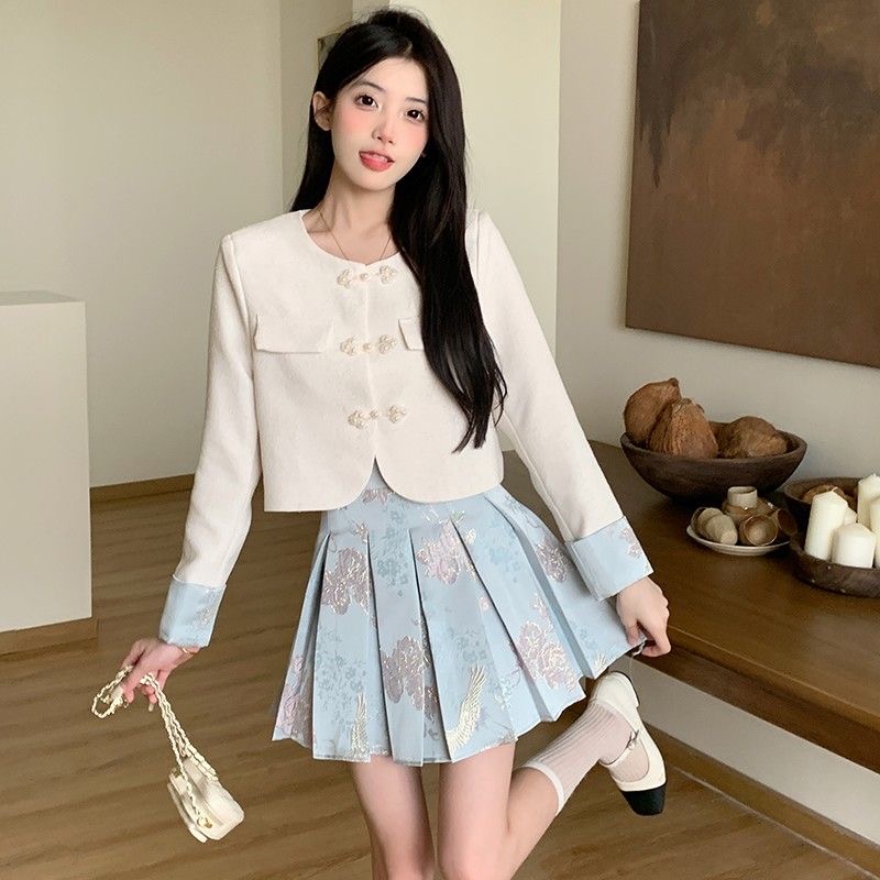 新中式国风盘扣套装