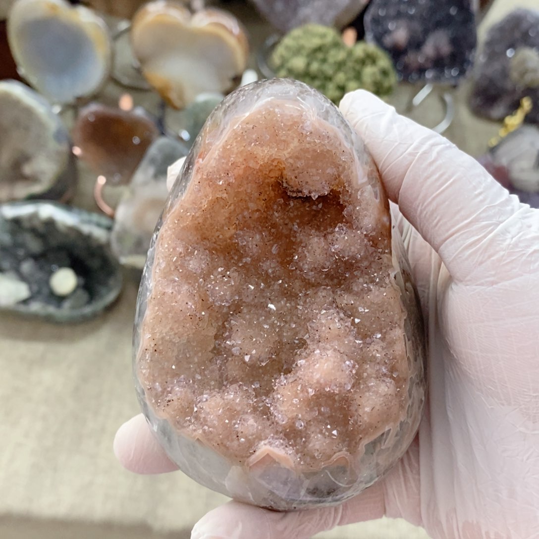 水晶天然石摆件未镶嵌