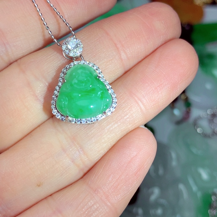 翡翠吊坠(不含链)未镶嵌