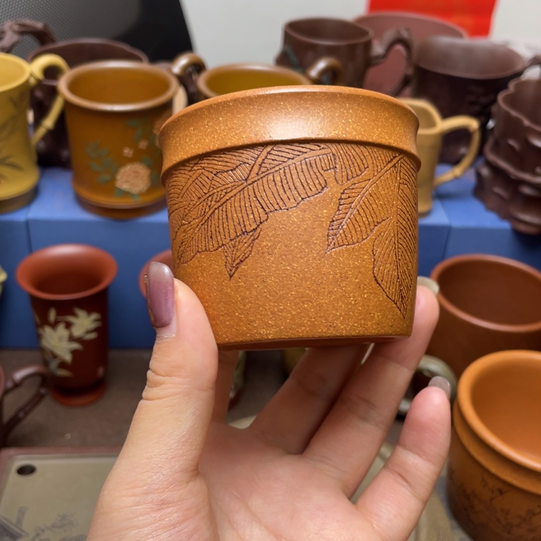 紫砂茶杯紫砂主人杯