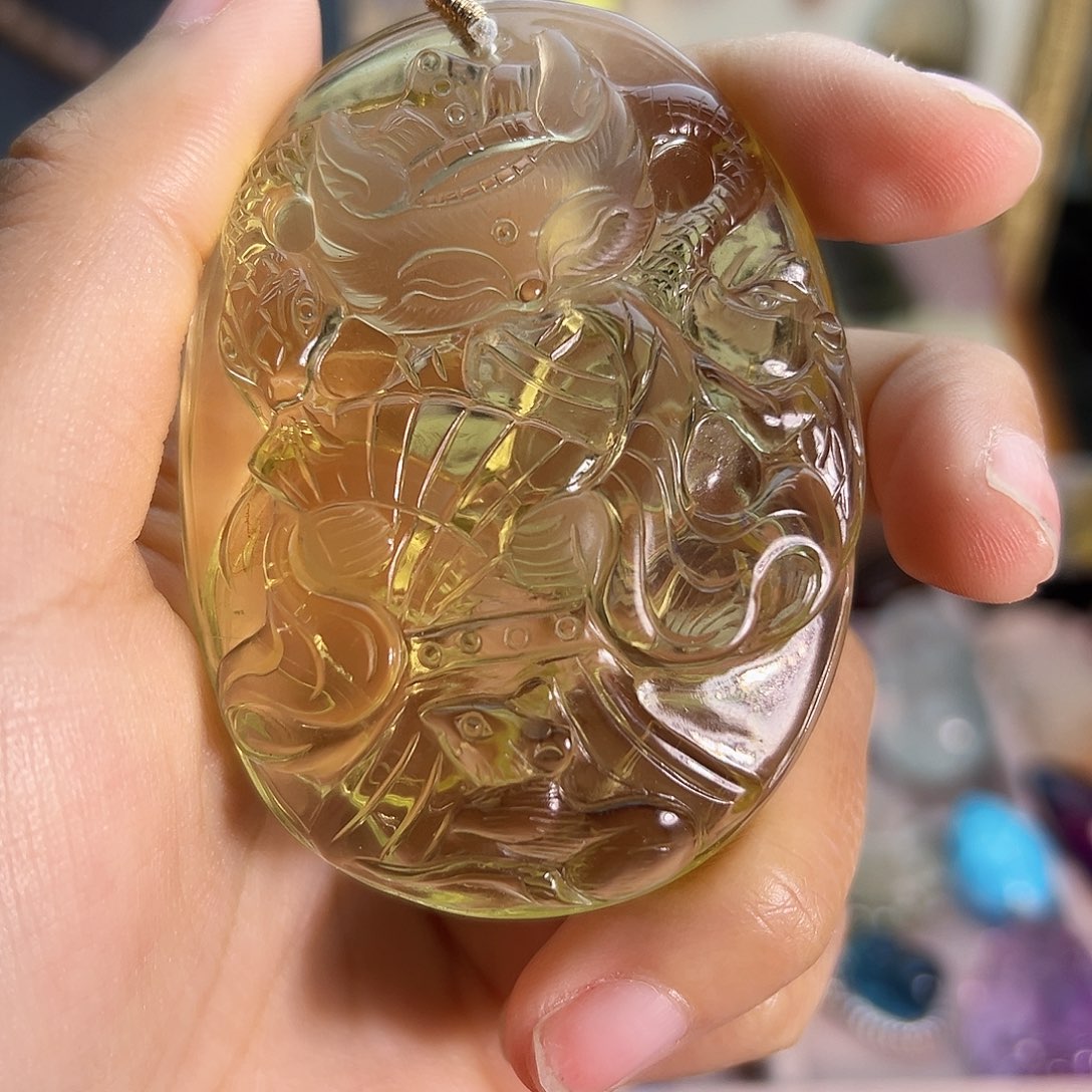水晶颈饰未镶嵌水晶