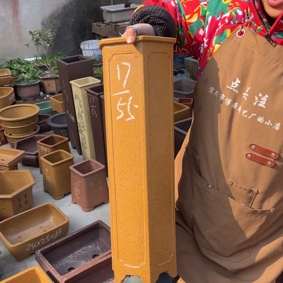 紫砂花盆盆景艺术