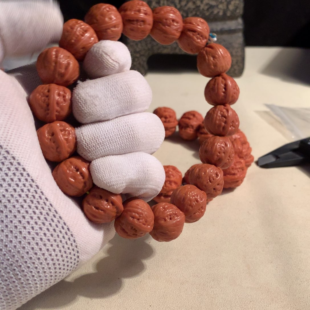 文玩核桃手串斑*豹72号链接