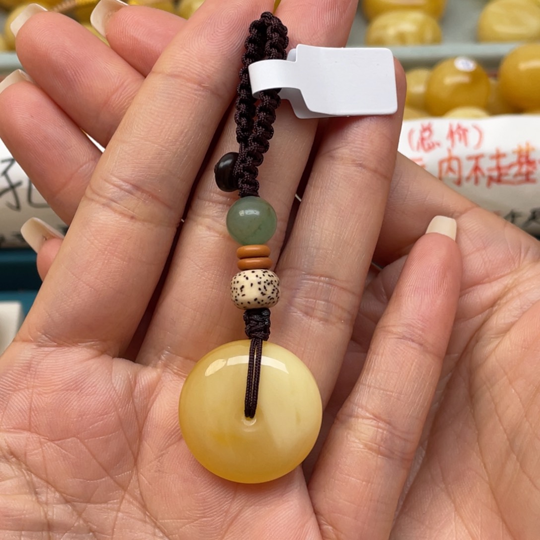蜜蜡裸石未镶嵌24+蜜蜡扣子