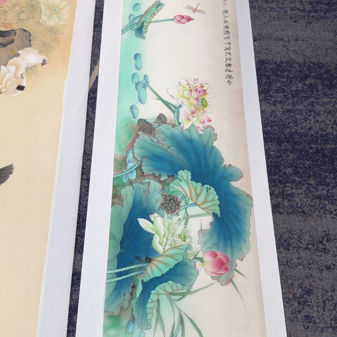 国画国画作品山水花鸟纯手绘