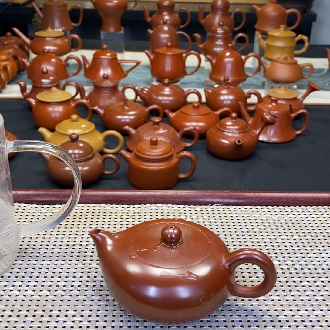 紫砂茶壶时***?潮州手工艺