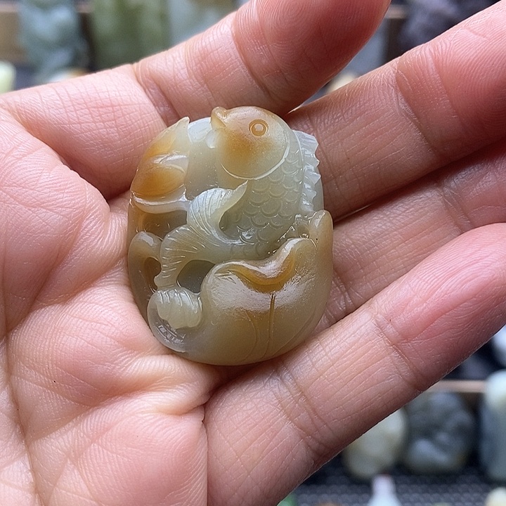 颈饰未镶嵌和田玉（糖玉）谊*嘉