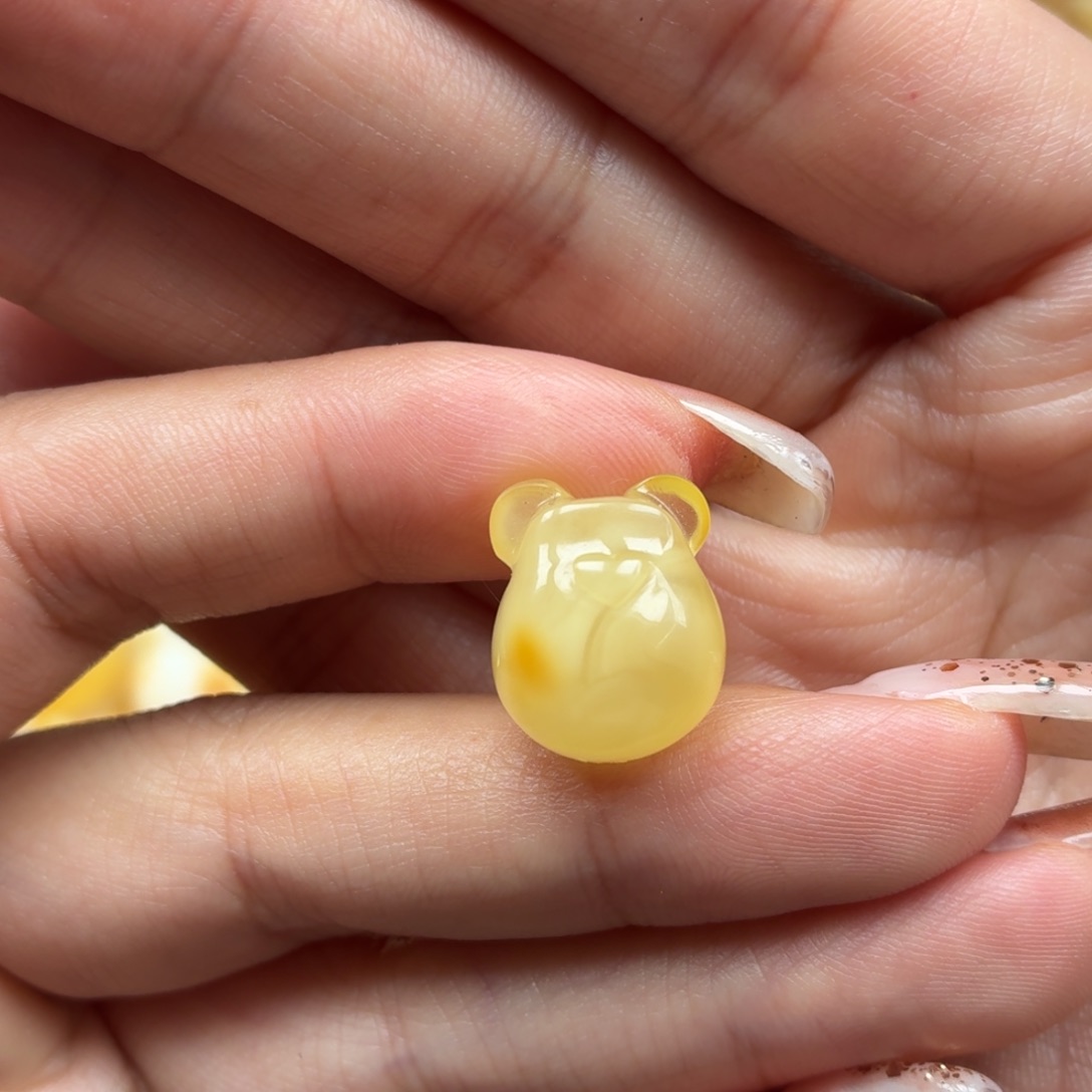 琥珀未镶嵌裸石蜜蜡