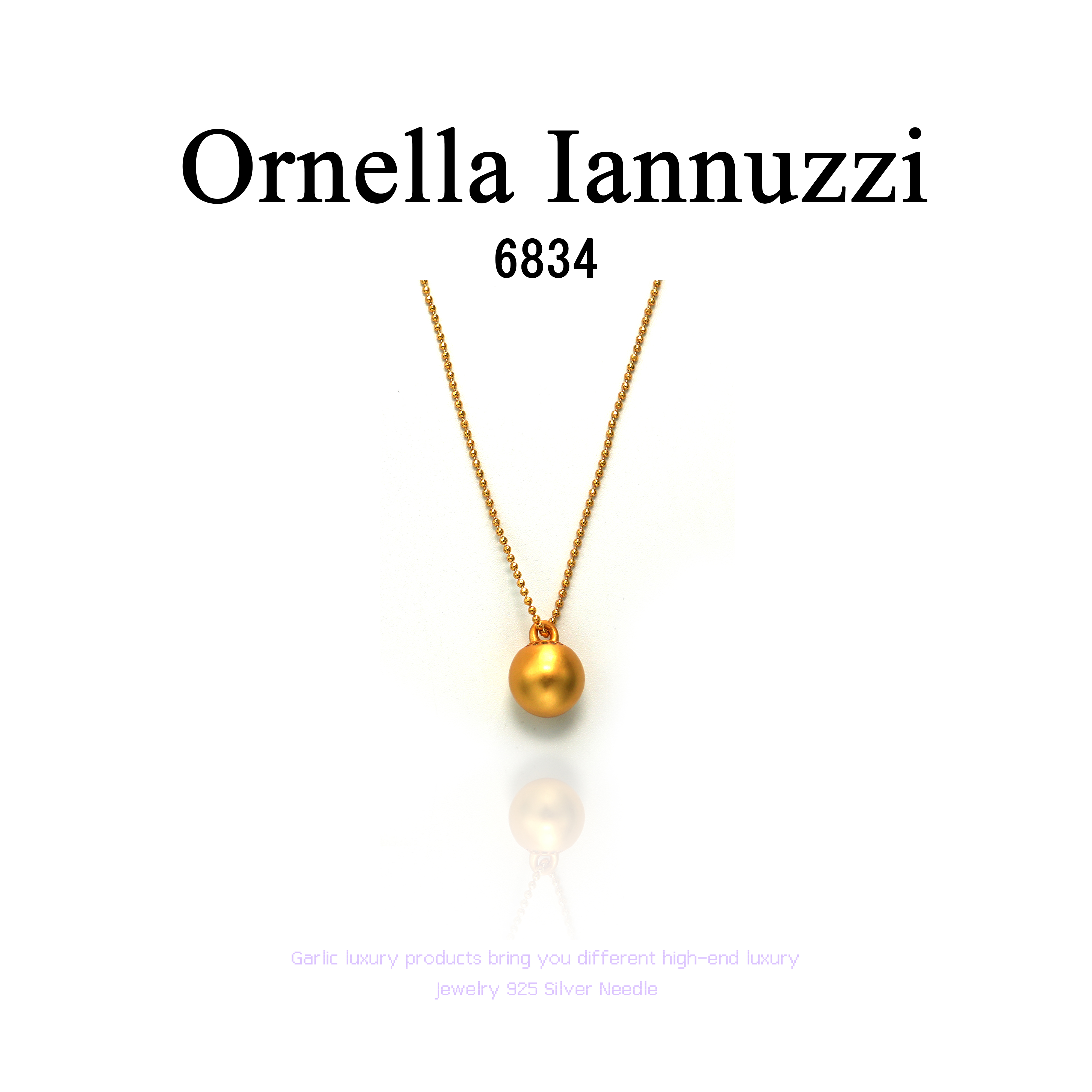 铜合金项链 Ornella Iannuzzi项链~6834（45cm）