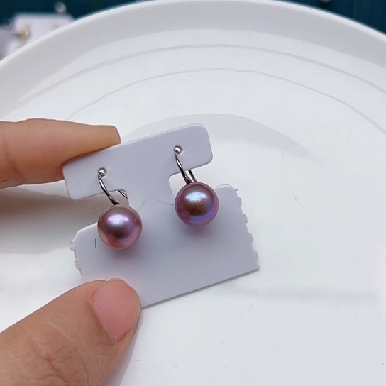 淡水珍珠耳饰未镶嵌