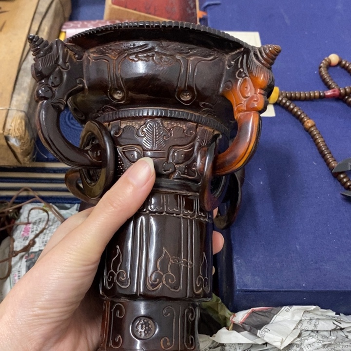 摆件哈中古工艺品树脂