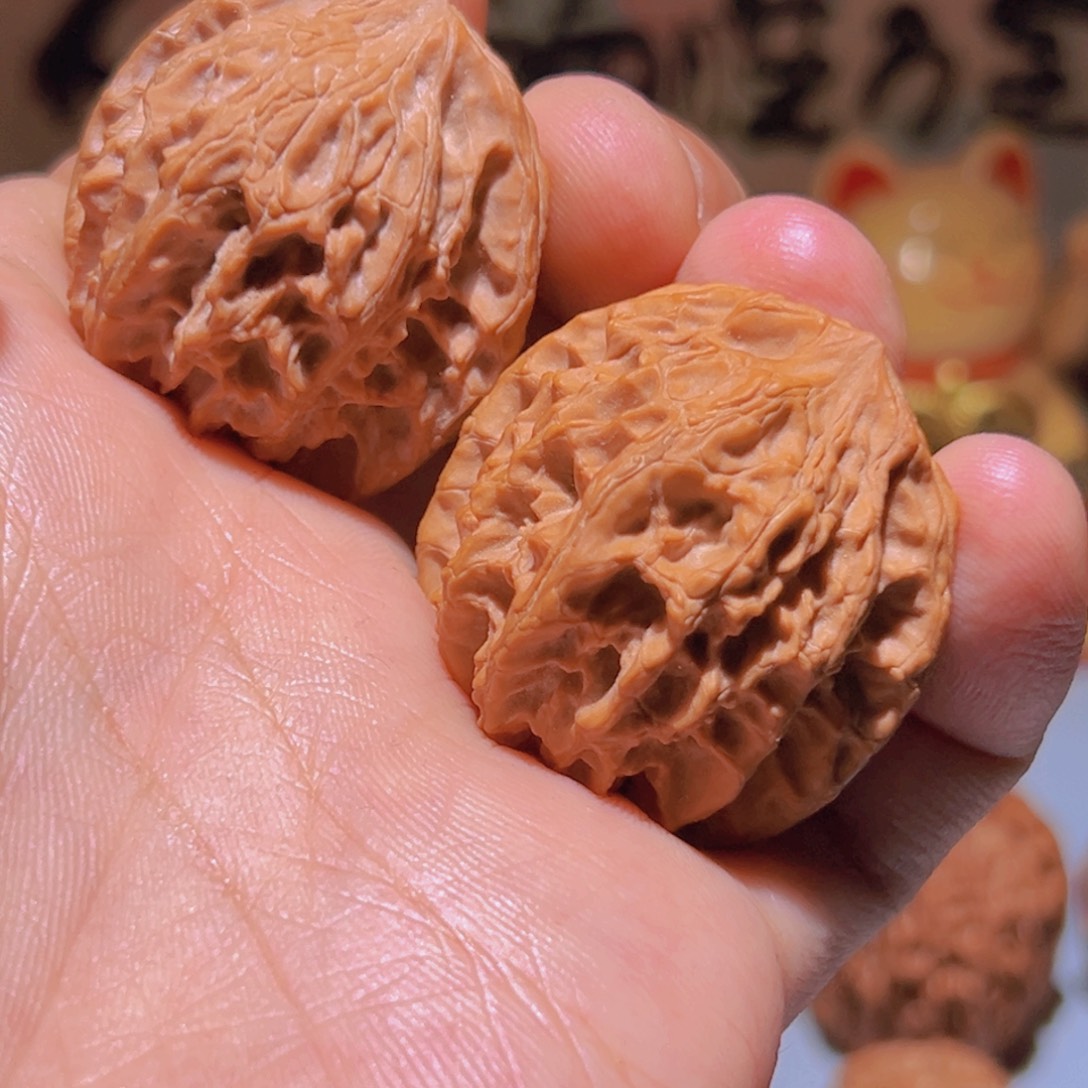 飞***高瑞麟文玩核桃山地无名野核