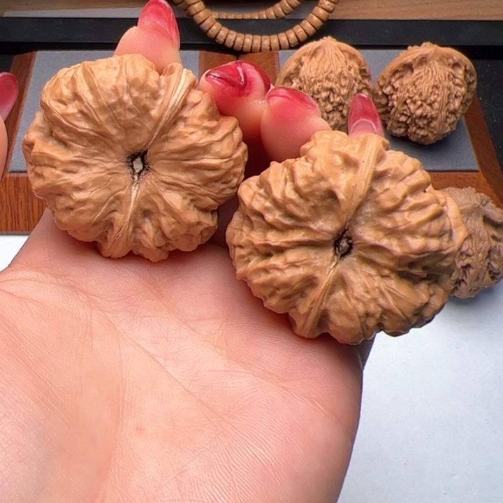 文玩核桃把件蛤蟆40
