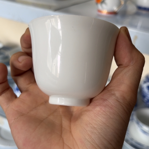 碗铃铛杯一个陶瓷陶瓷