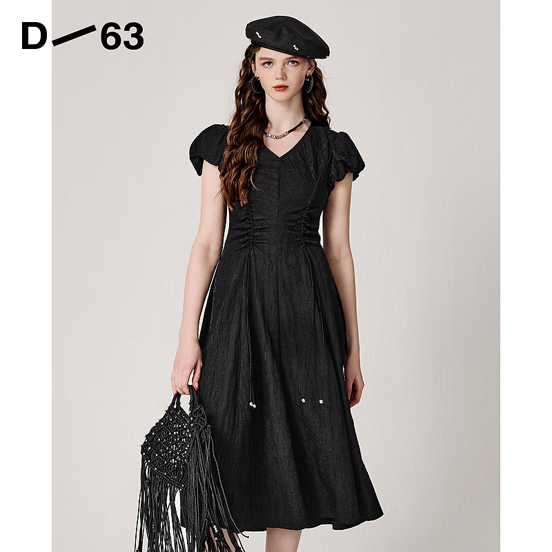 【九月】D63短袖连衣裙5V2L93243