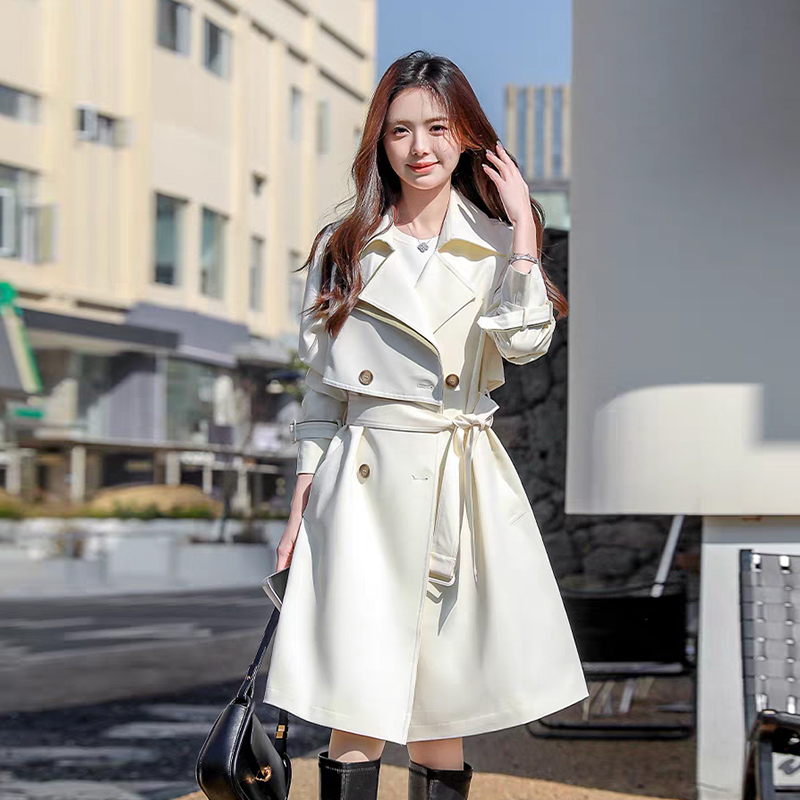 团子【1061-1070】新款气质高级感外套秋冬高端上档次中长款风衣女