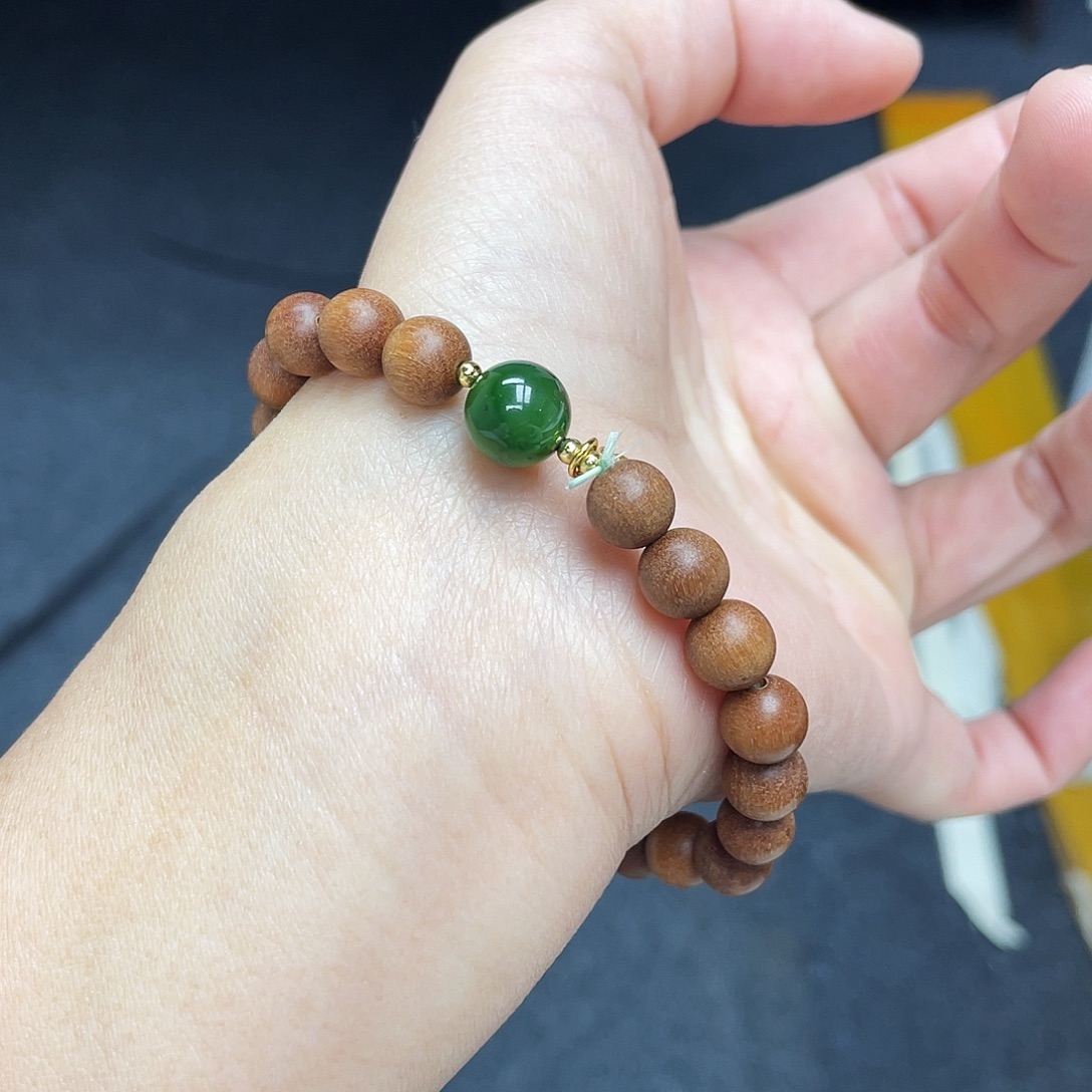 和田玉未镶嵌手镯手串