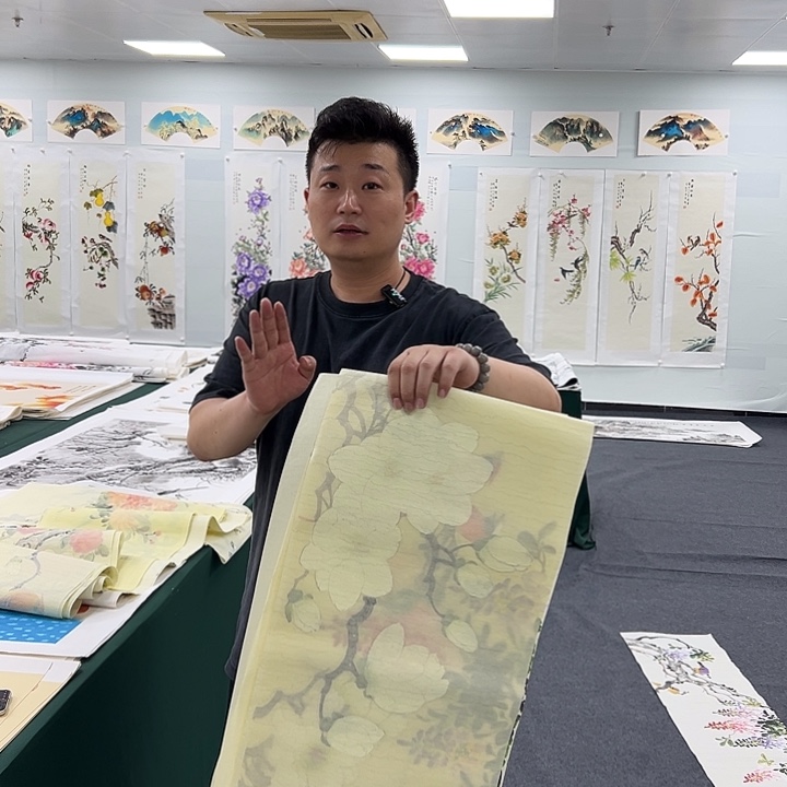 国画国画作品宣纸纯手绘