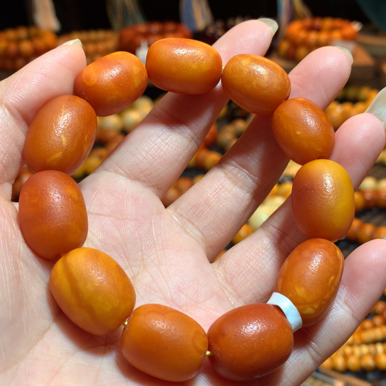 【闪购商品】手串蜜蜡未镶嵌蜜蜡手串