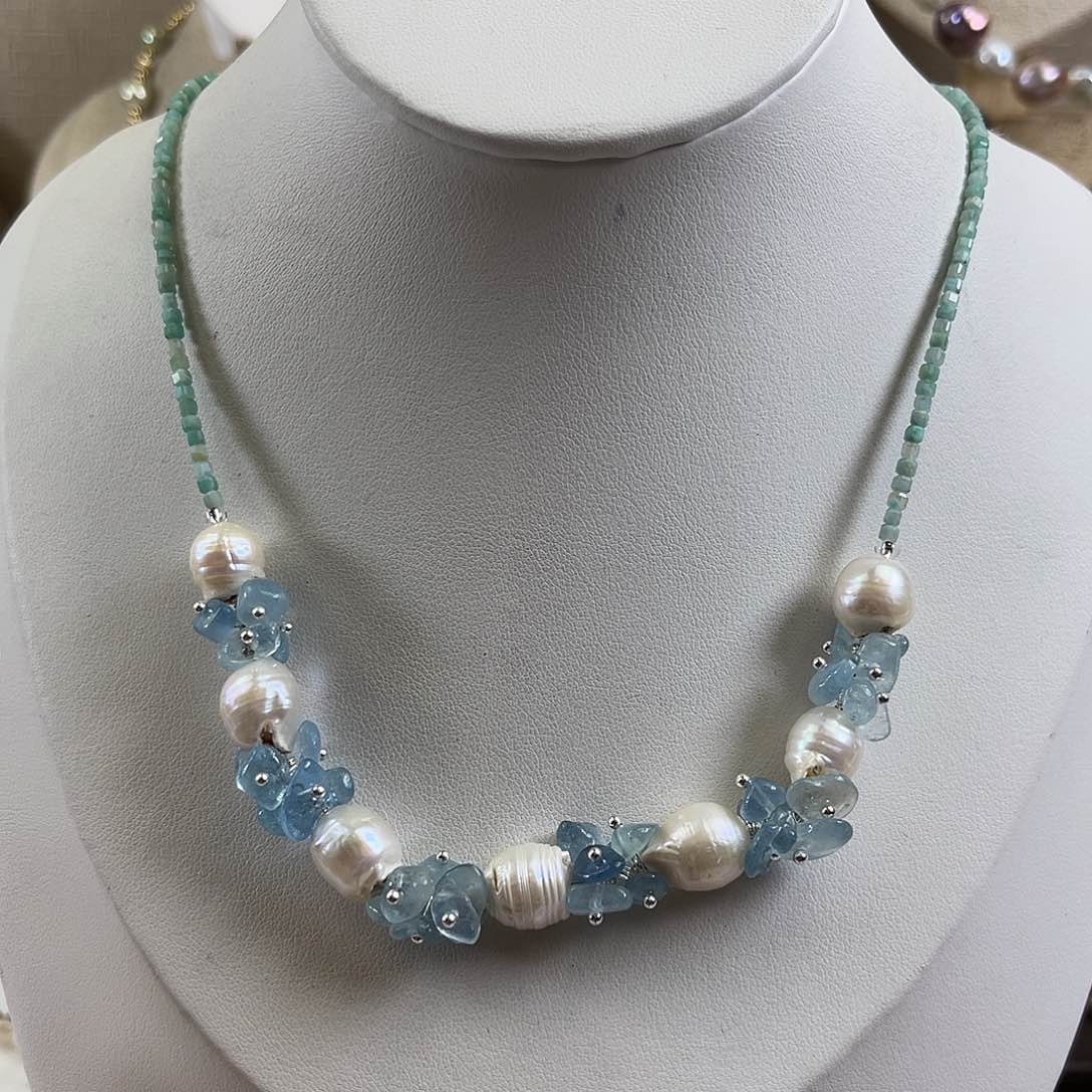 淡水珍珠项链未镶嵌【纯恬】