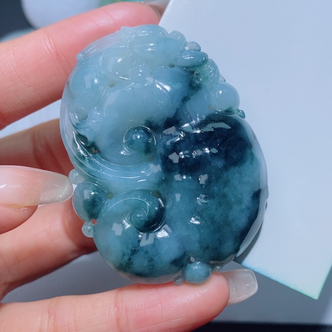 定制翡翠未镶嵌定制吊坠