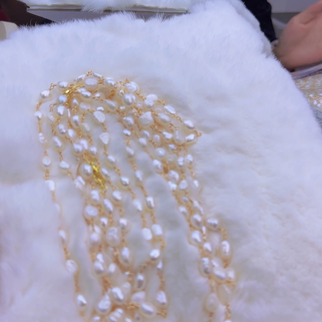 未镶嵌项链定制921淡水珍珠