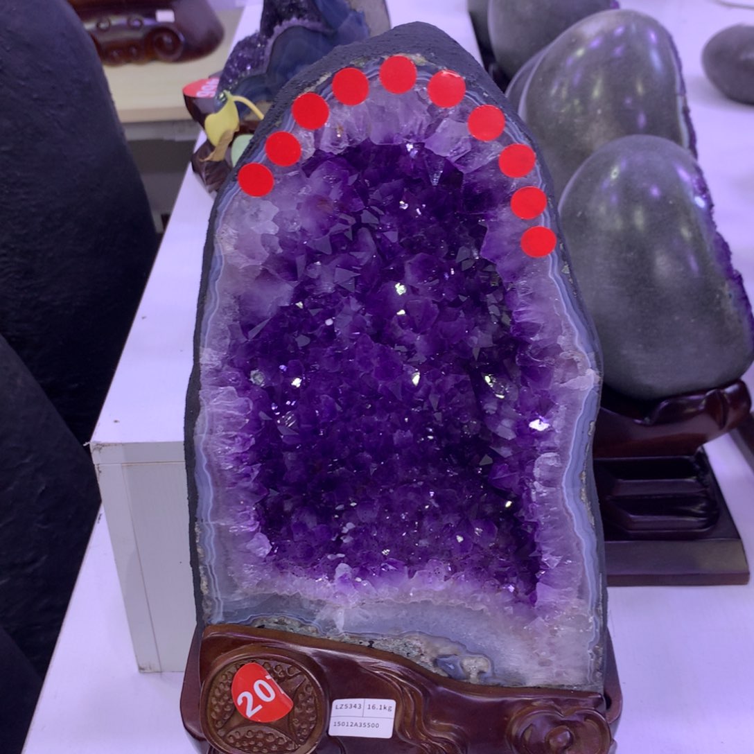 紫晶大型摆件（非配饰）未镶嵌
