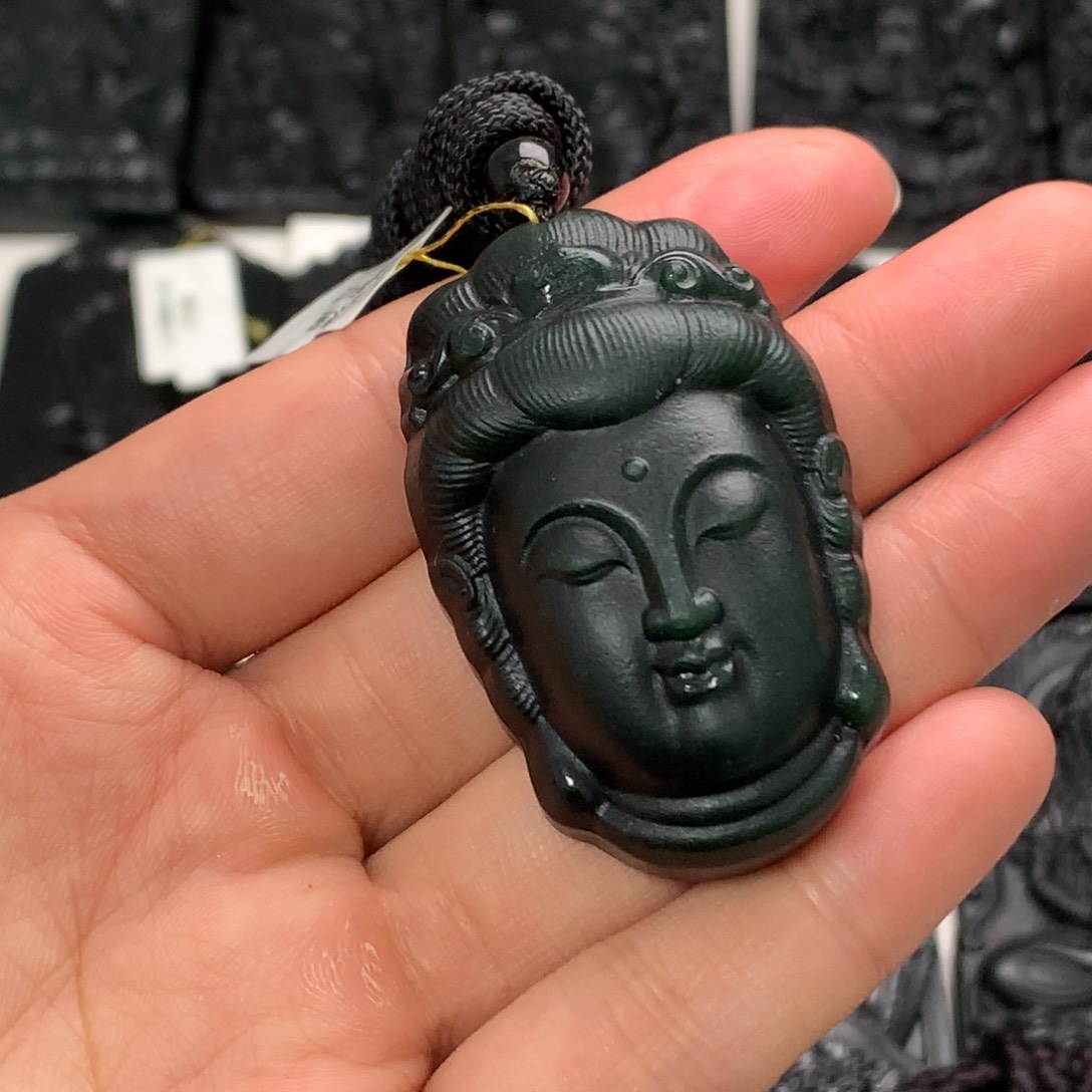 天然a货钢琴黑挂件