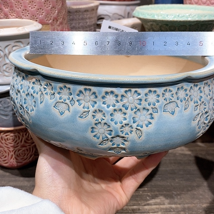 七里烧花盆2-8-170口径15