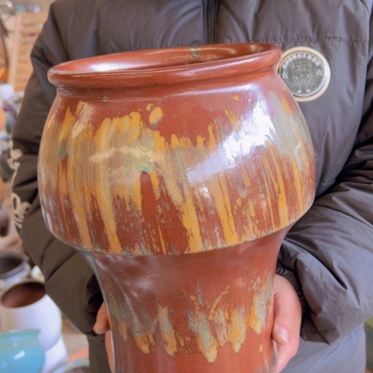 紫砂花盆高32口20————-