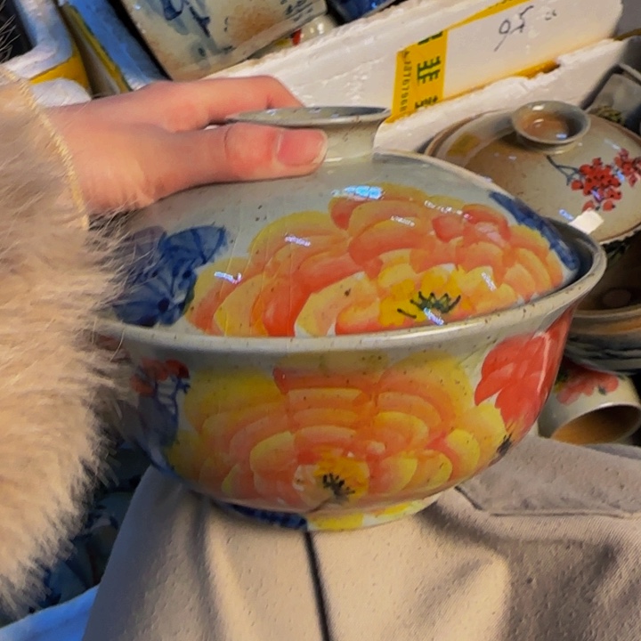 瓷片景德镇陶瓷手工手绘