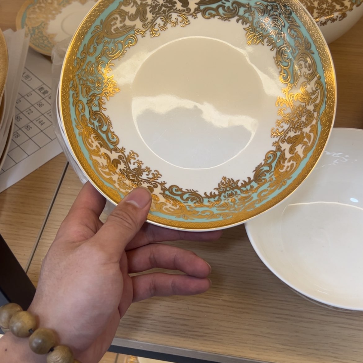 【闪购商品】瓷片8寸深菜盘两个一单福利价