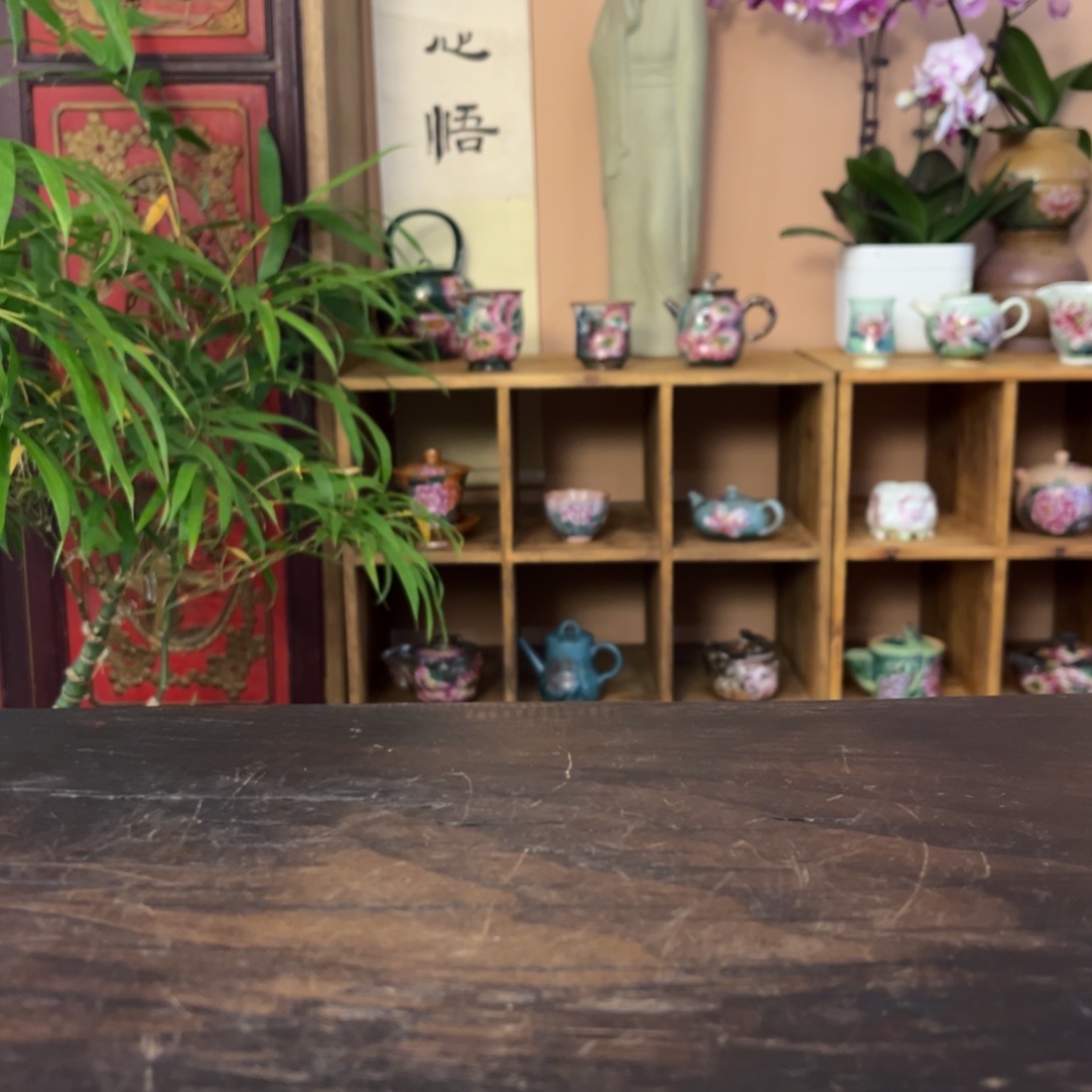 柴烧纯手工手绘陶瓷