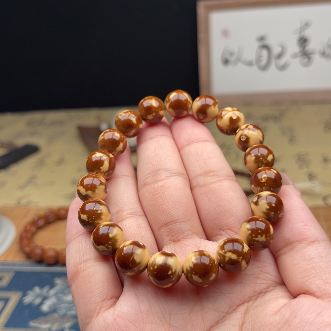 风***尚手串紫金鼠半实心熊猫光珠11➕