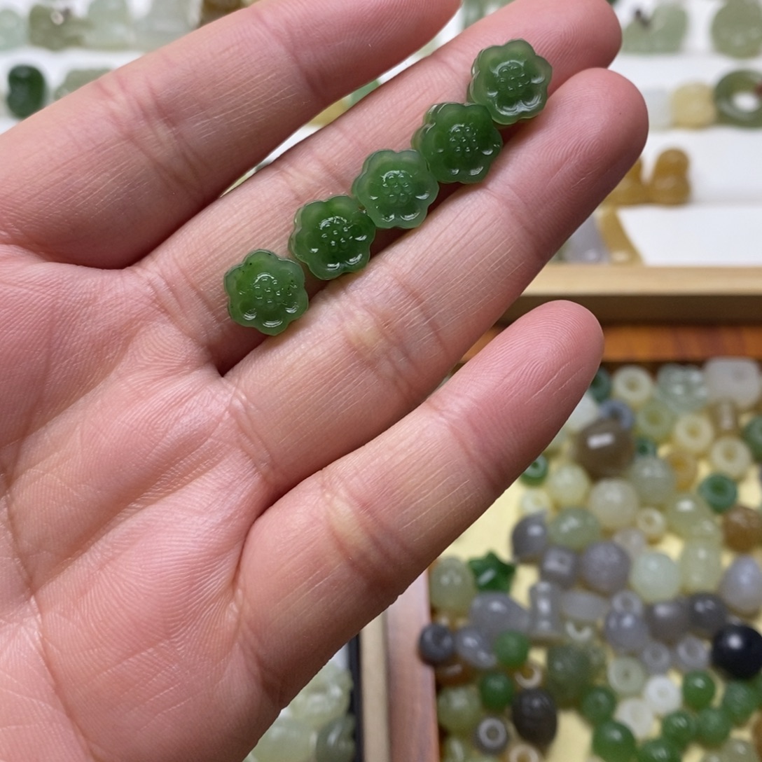 和田玉未镶嵌颈饰拍一发一