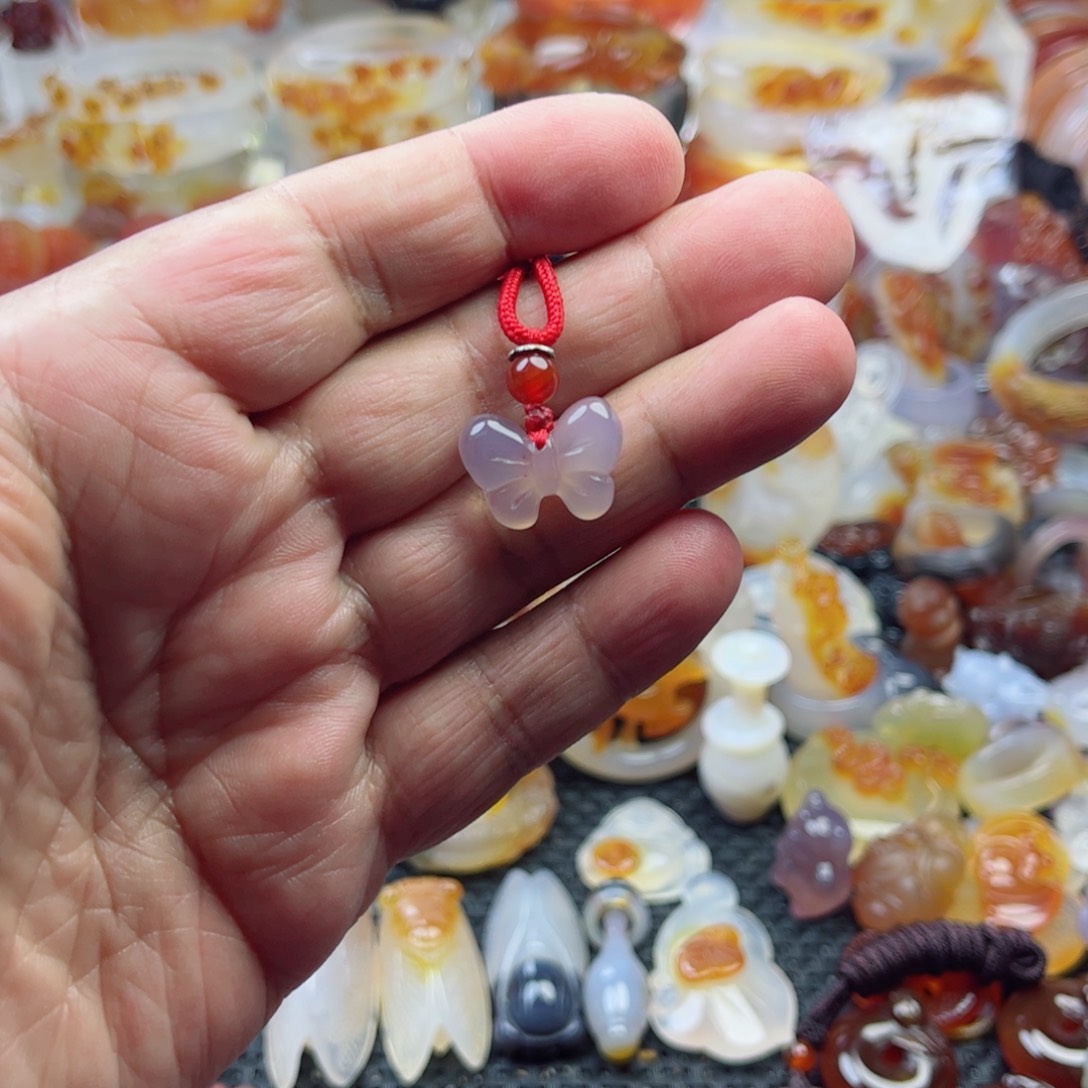 玛瑙/玉髓未镶嵌颈饰