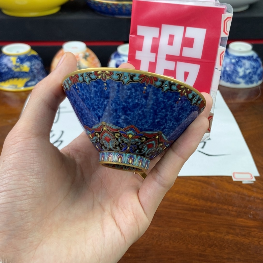 杯景德镇手绘陶瓷艺术