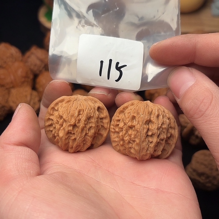 文玩核桃把件40 尺 磨盘    115