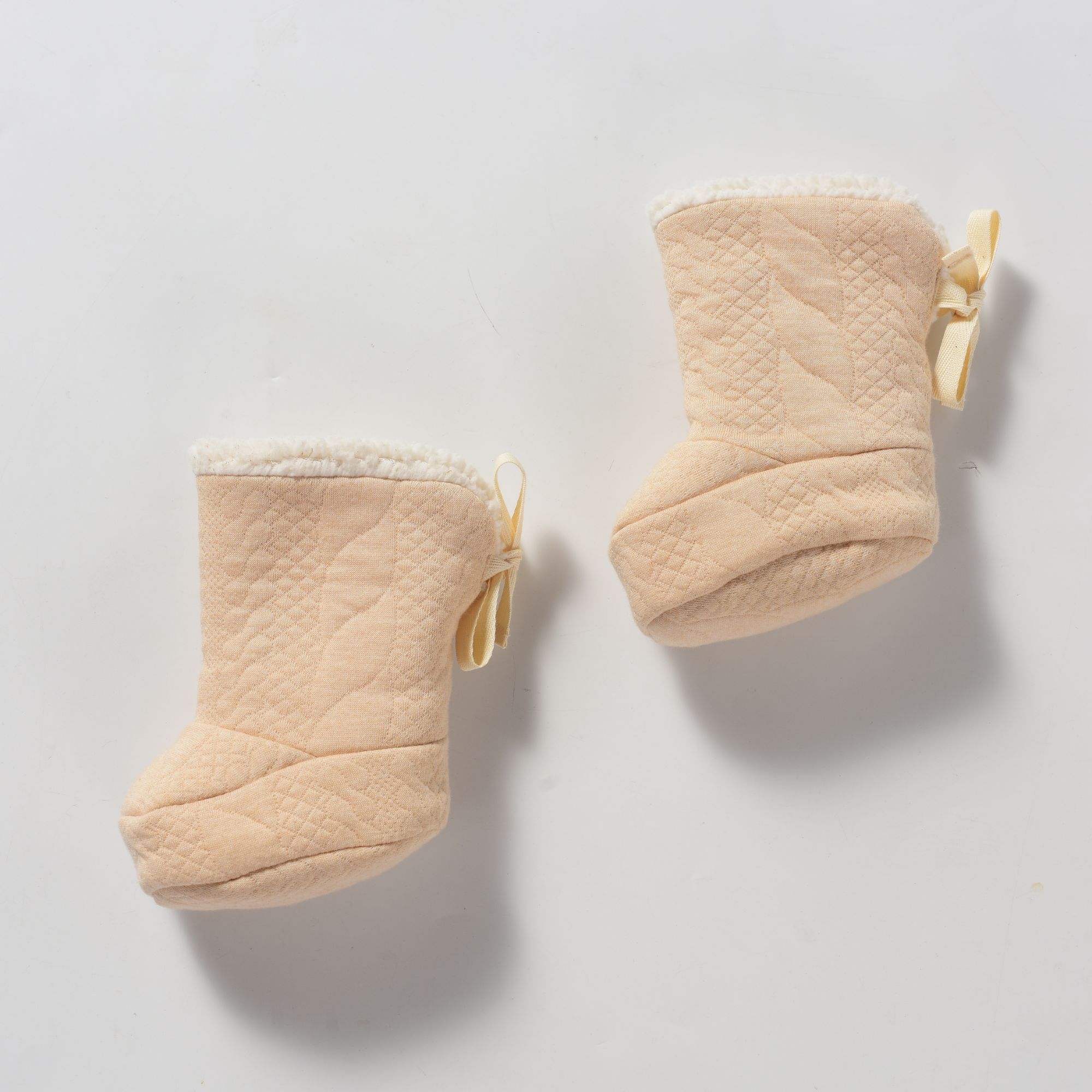 朴素耕新生儿双层加厚脚套婴儿加绒加厚脚套护脚防风保暖mr04