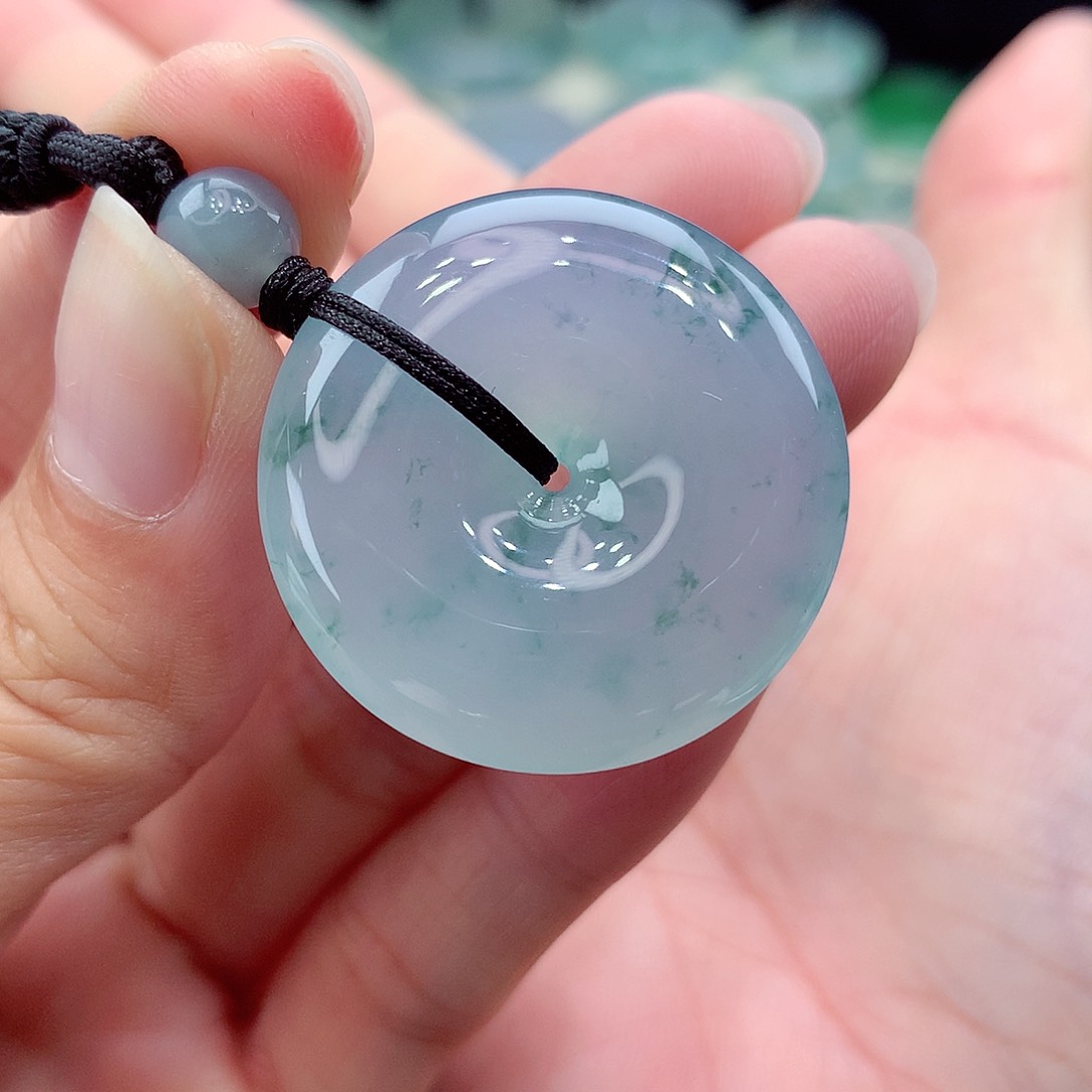 颈饰未镶嵌翡翠编号36尺寸30.9-7.8