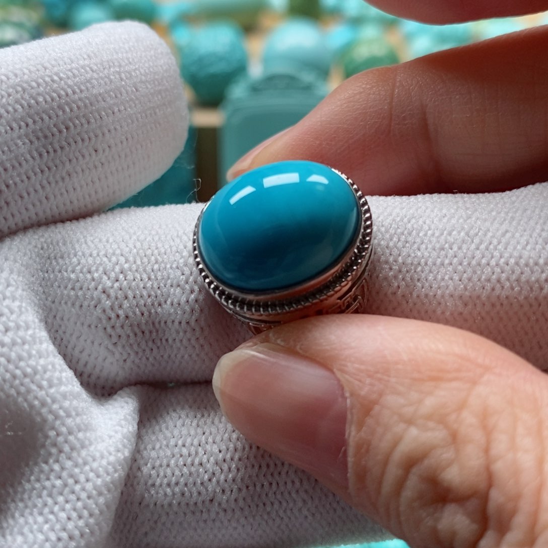 【闪购商品】绿松石珠宝奇石银S925镶嵌