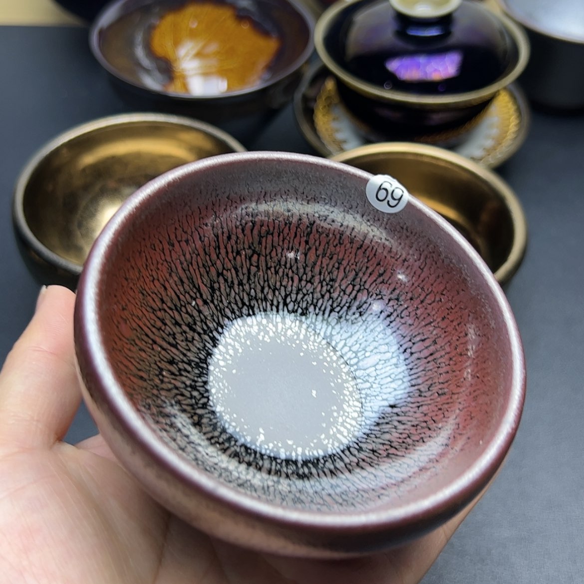 【闪购商品】茶盏建窑建盏主人杯