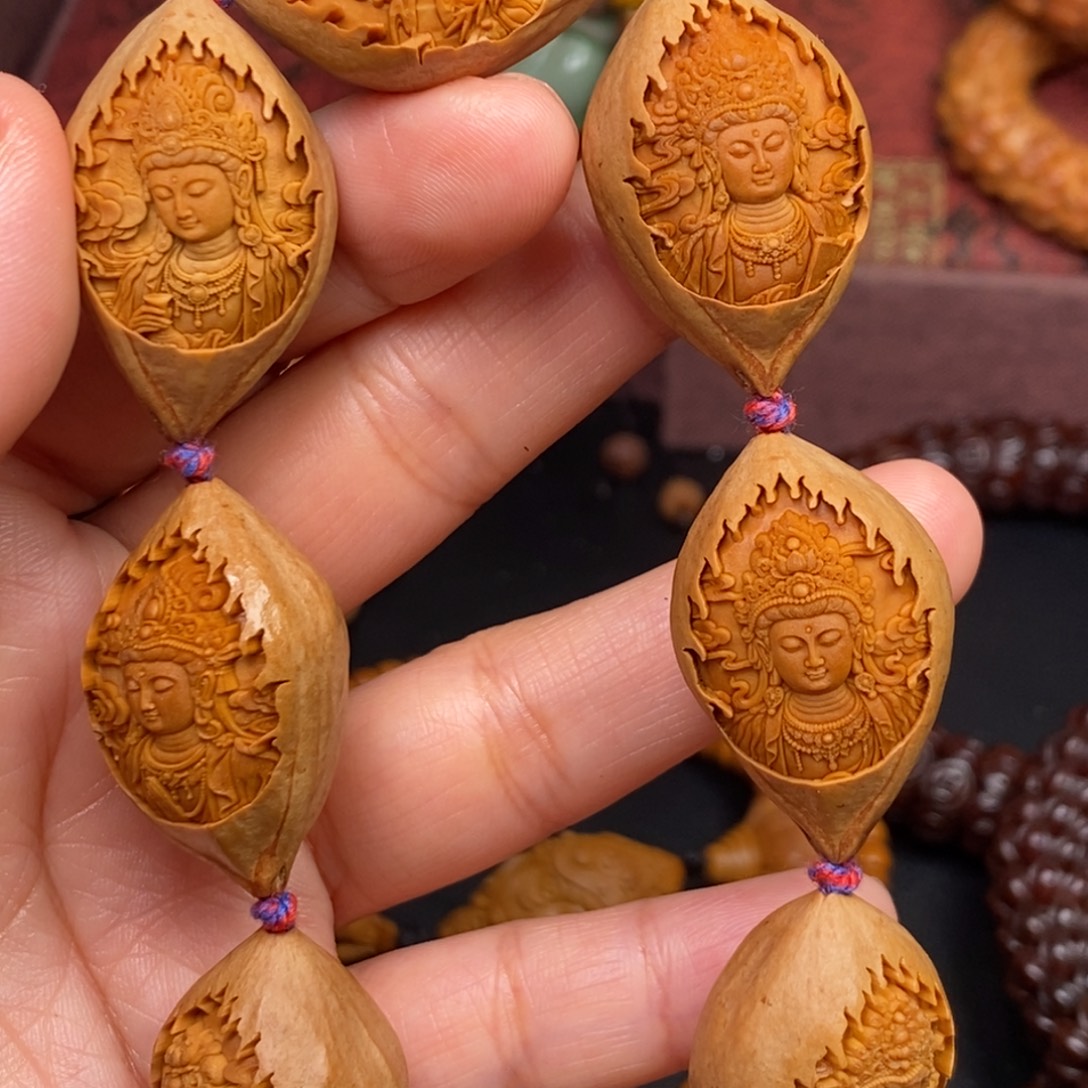 猴头核桃吊坠橄榄猴头